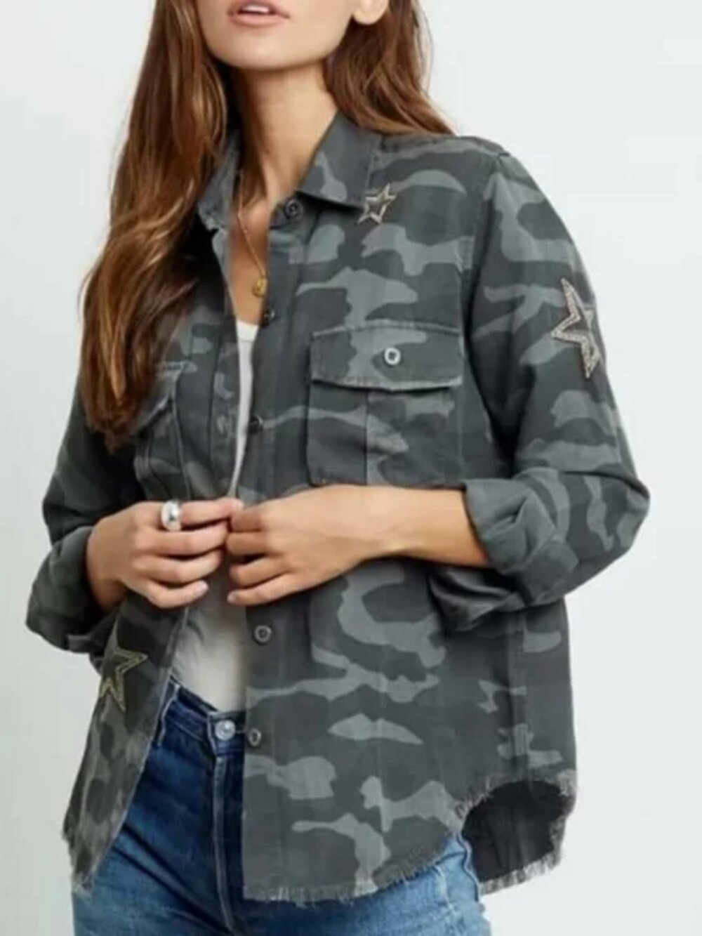 Rails Loren Camo Button Down Shirt